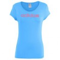 adidas QQR Logo T Shirt Ladies